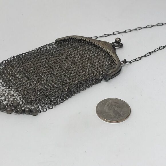 Antique 800 silver mini bag - Picture 4 of 5